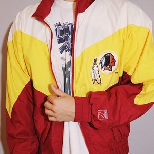 Vintage Washington Redskins windbreaker